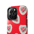 Rosy Lace iPhone Case