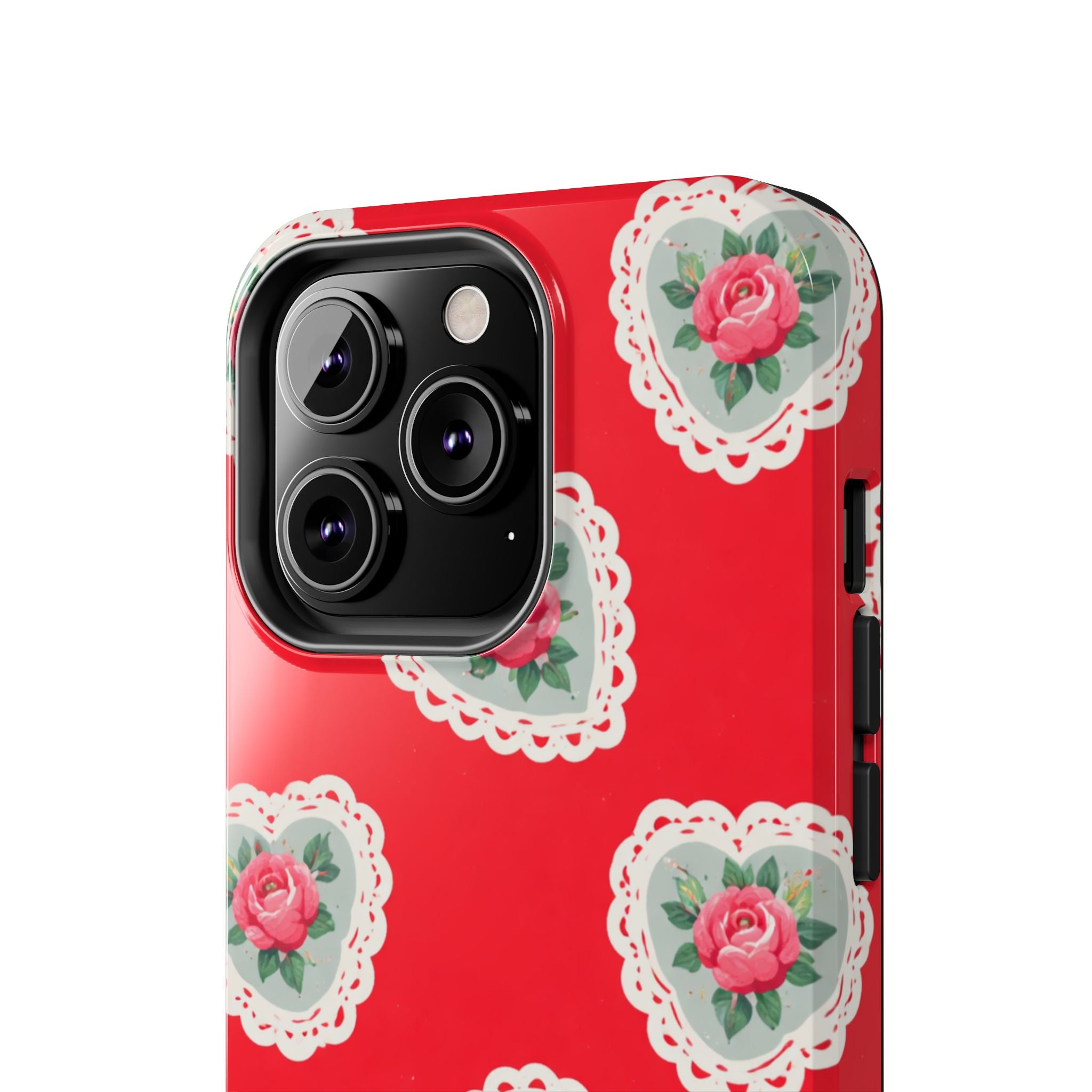 Rosy Lace iPhone Case