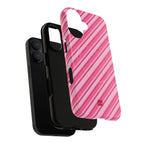 Angelina Stripes | Hot Pink - MagSafe iPhone Case