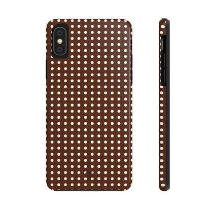 Brown Polka Dot