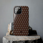 Polka Dot | Brown and Blue