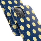 Big Polka Dot | Blue and Cream