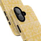 Holiday Knit | Yellow MagSafe iPhone Case