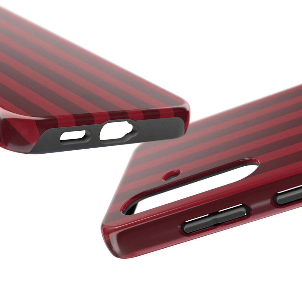 Bold Stripes Samsung Galaxy Case | Cherry