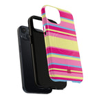 Lemonberry Stripe MagSafe iPhone Case