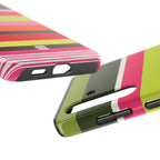 Berry Citrus Stripe Samsung Galaxy Case