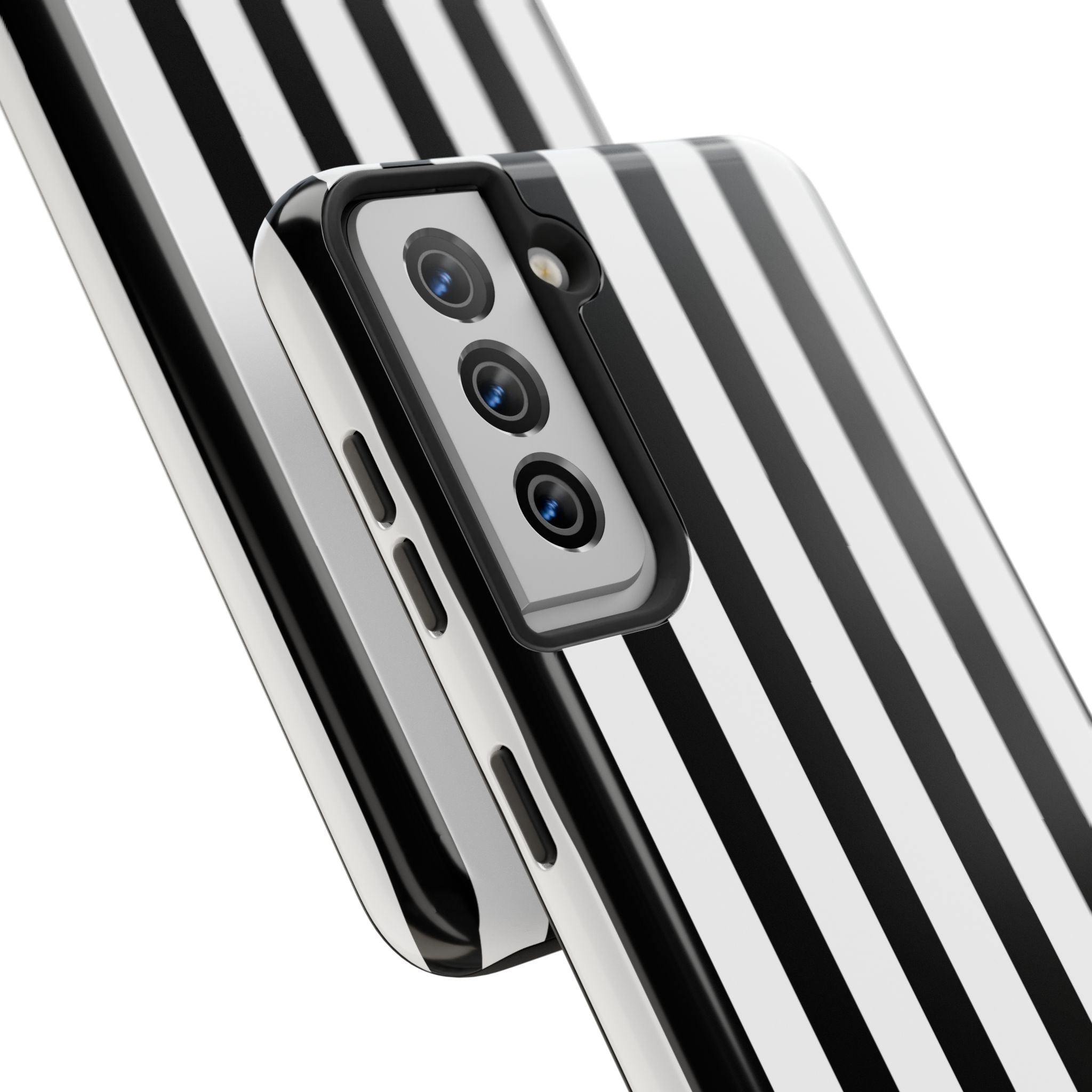 Bold Stripes Samsung Galaxy Case | Black and White