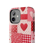 Patchwork Heart iPhone Case