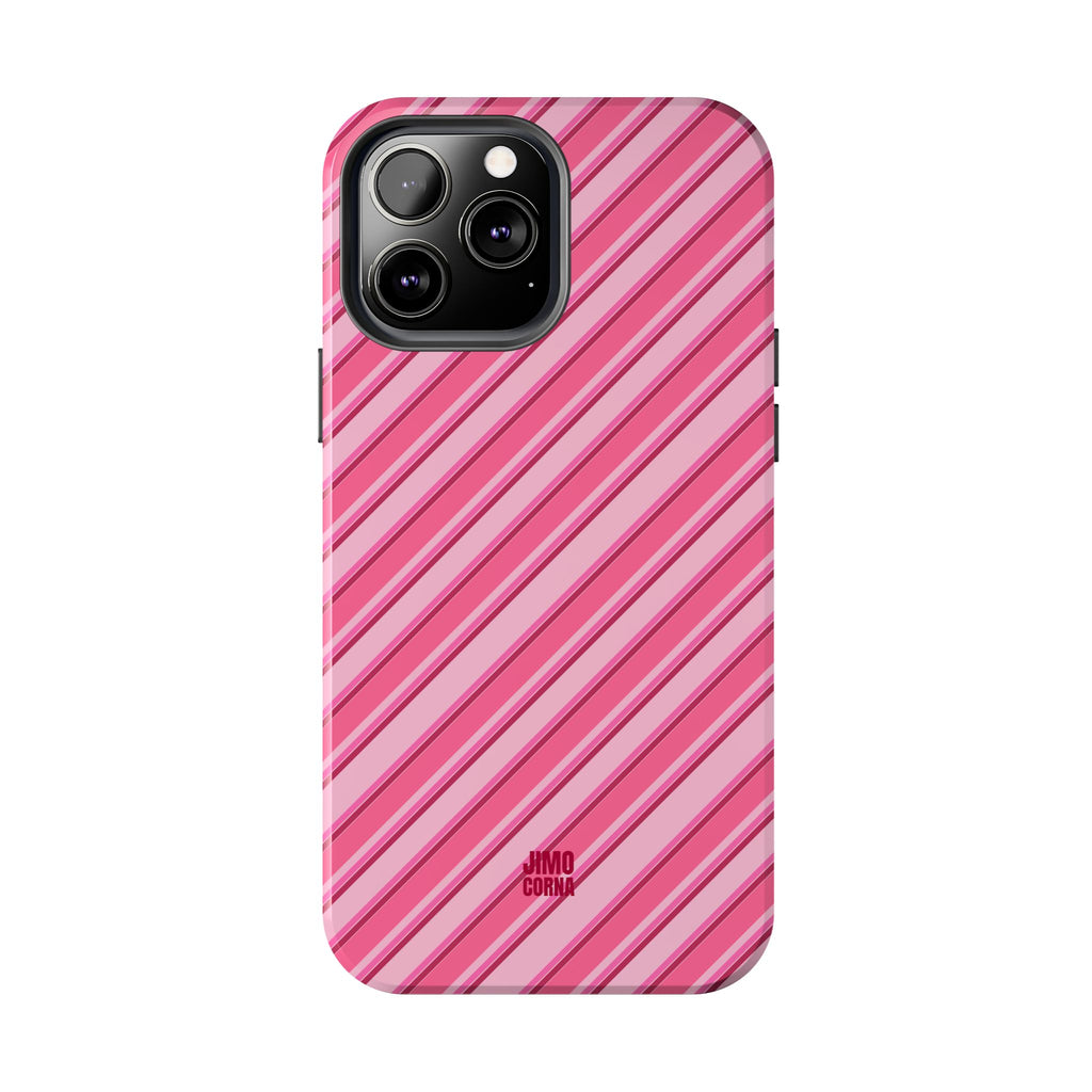 Angelina Stripes | Hot Pink - iPhone Case