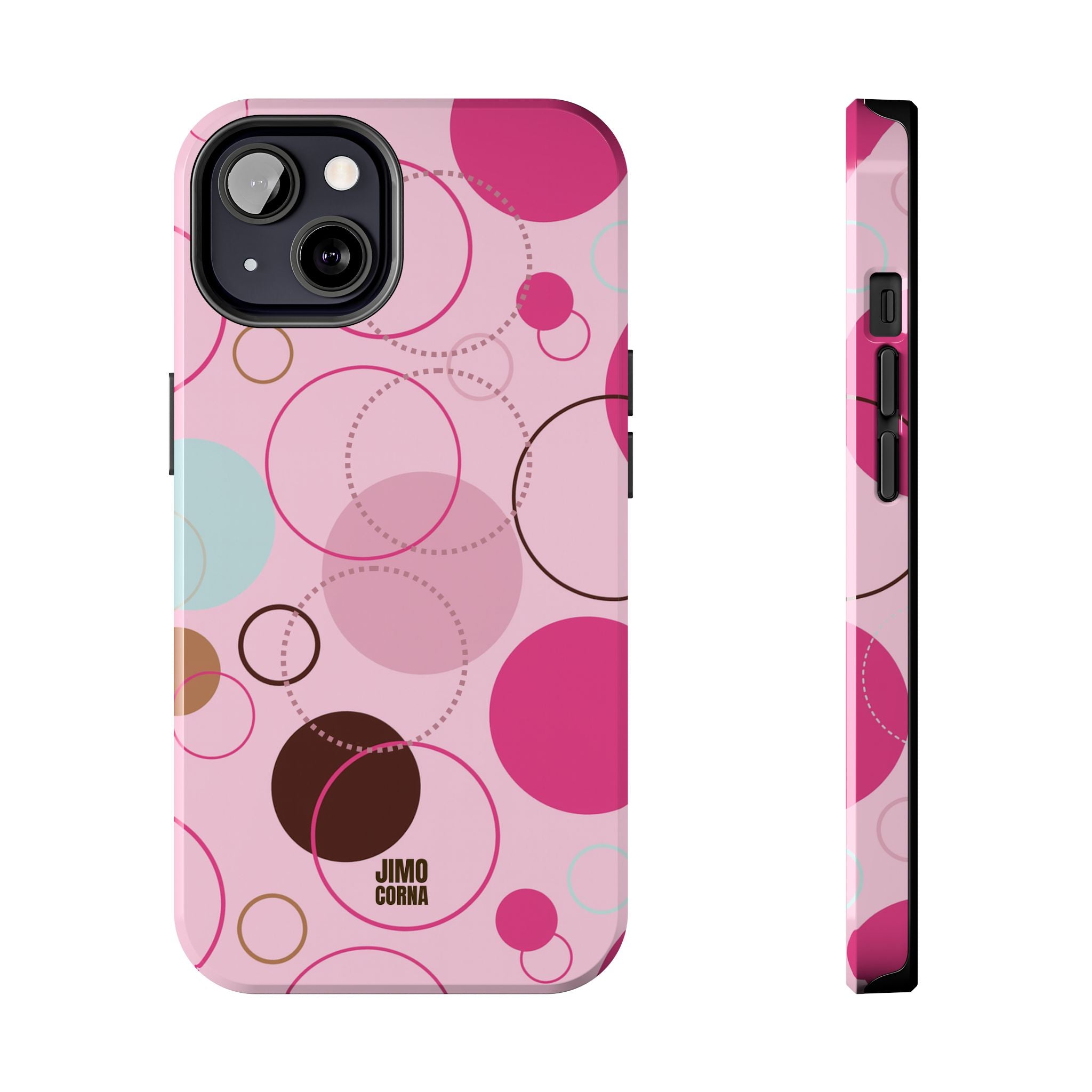 Spiral Pop iPhone Case | Pink