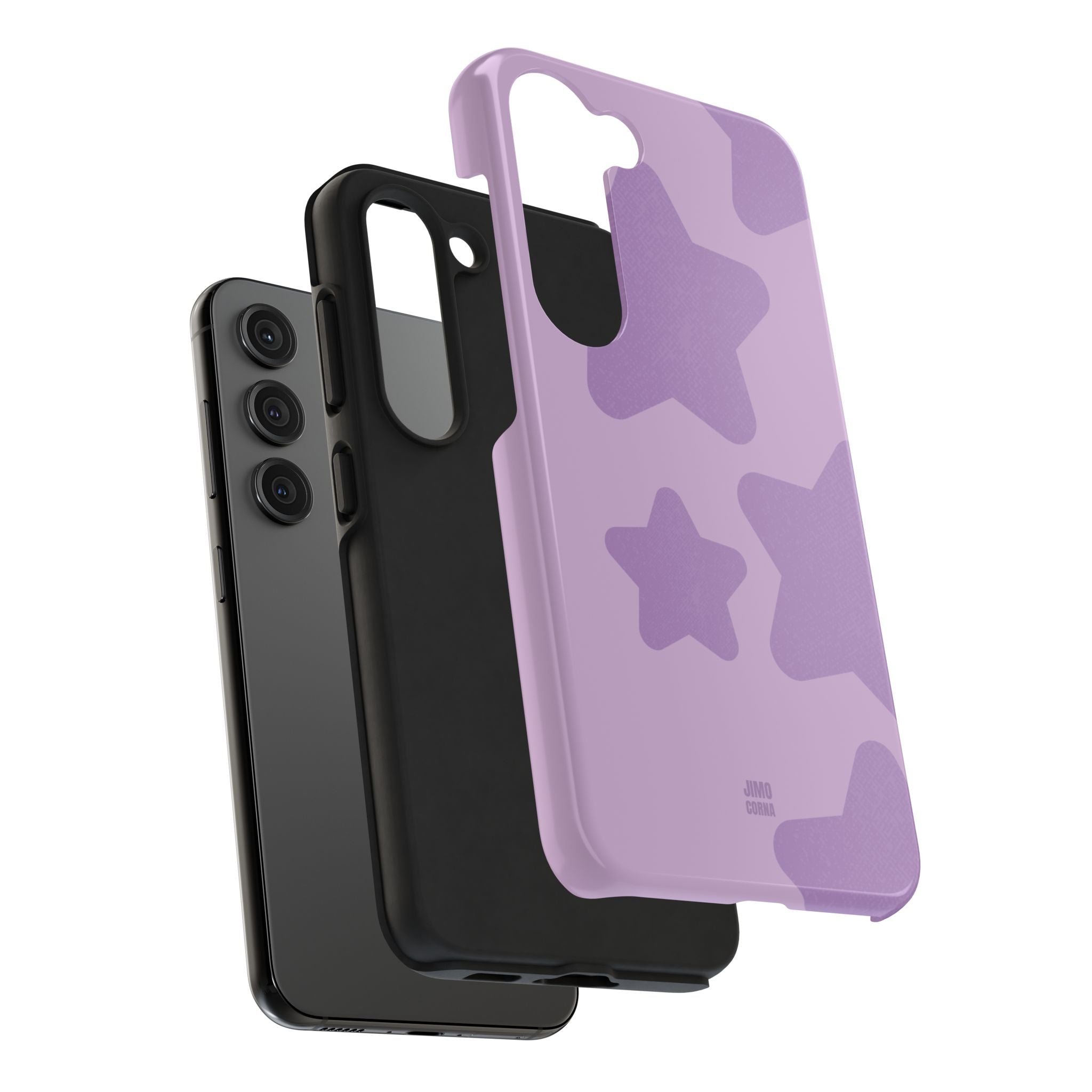 Purple Bold Stars