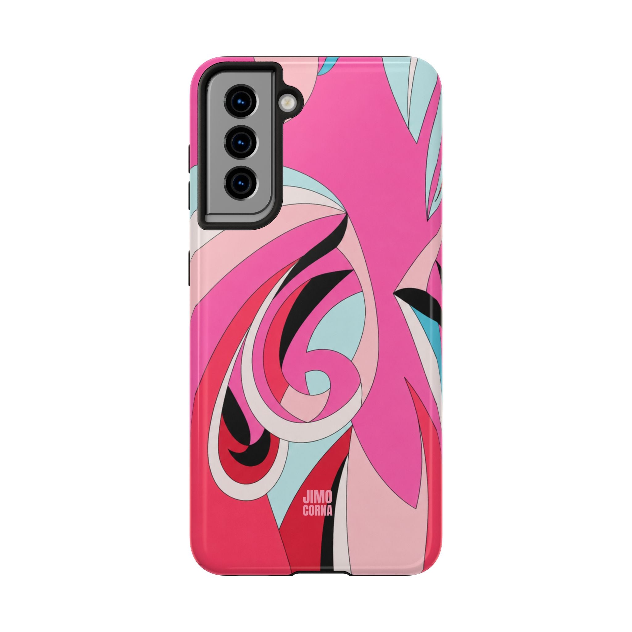 Pink Tropic Swirl Samsung Galaxy Case