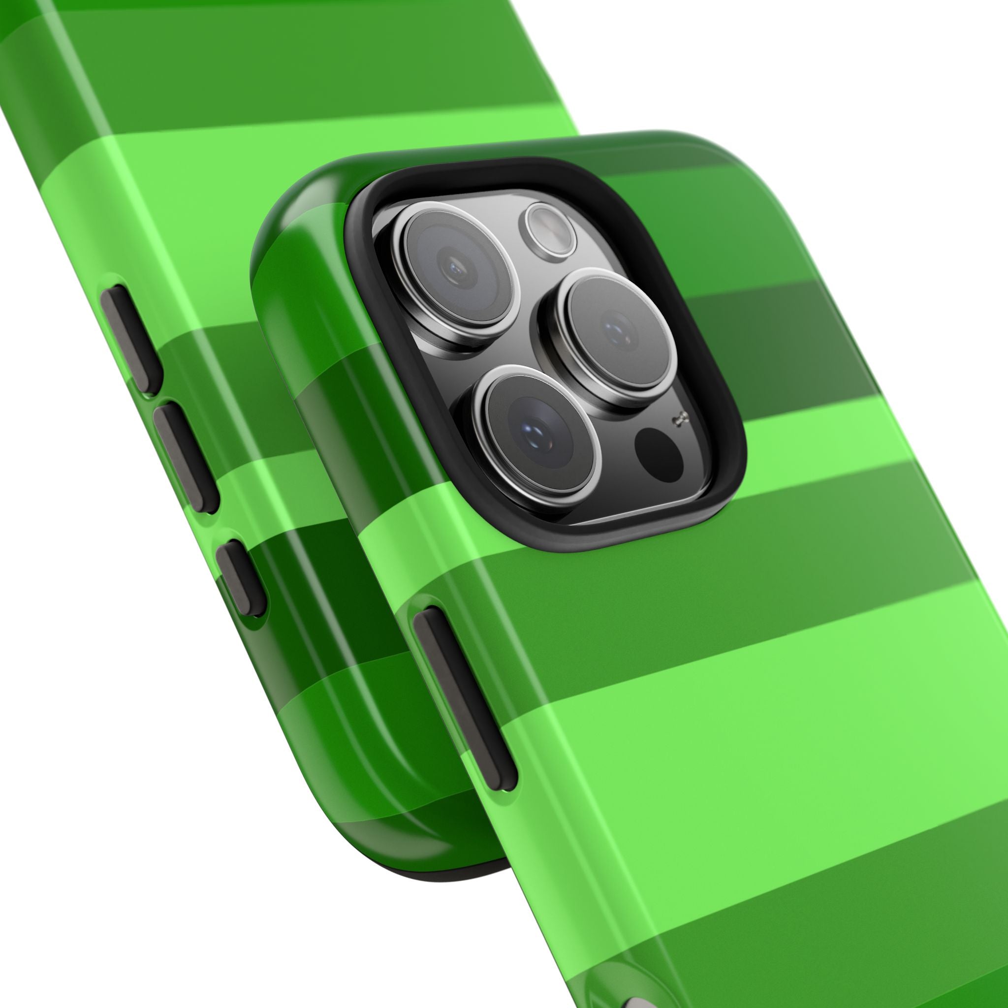 Matcha Stripe iPhone Case