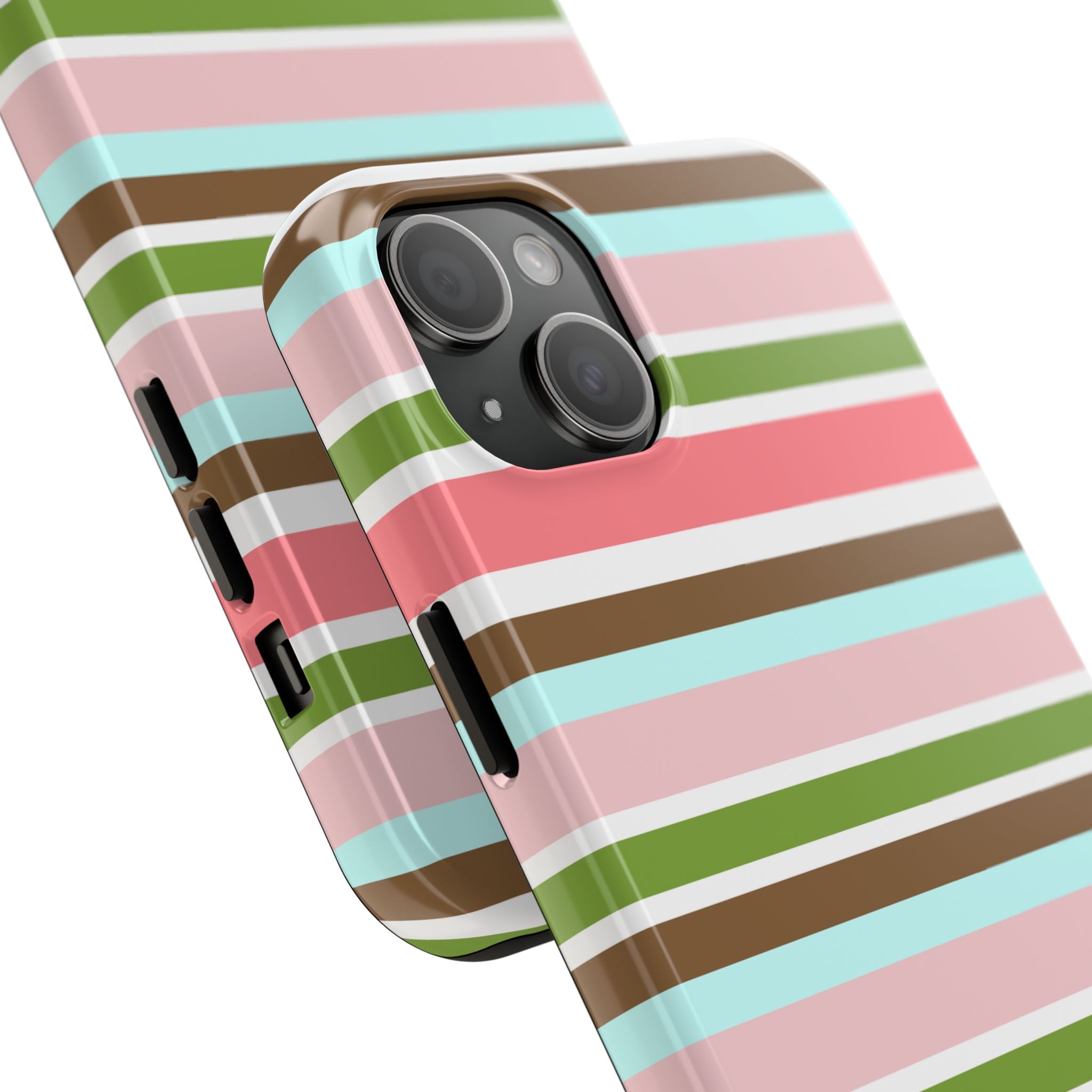 Sweet Candy Stripes iPhone Case