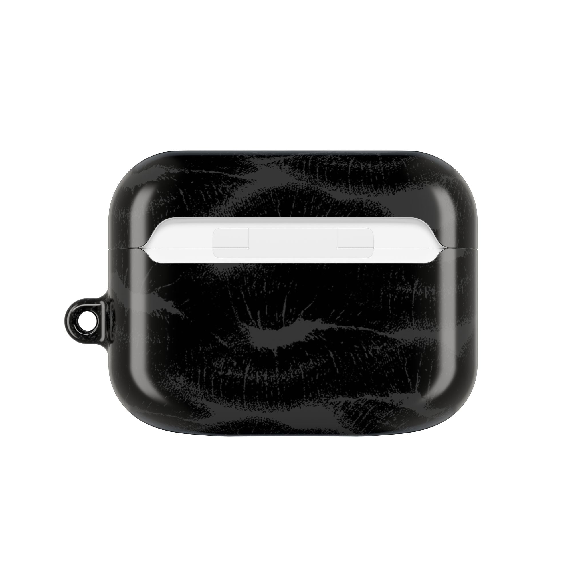 Black Lipstick Kisses AirPods Case