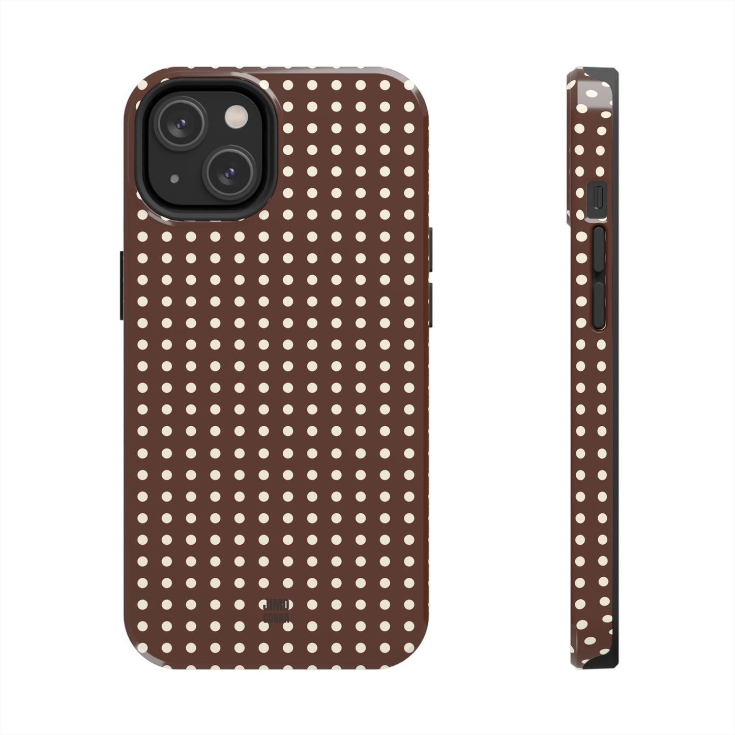 Brown Polka Dot