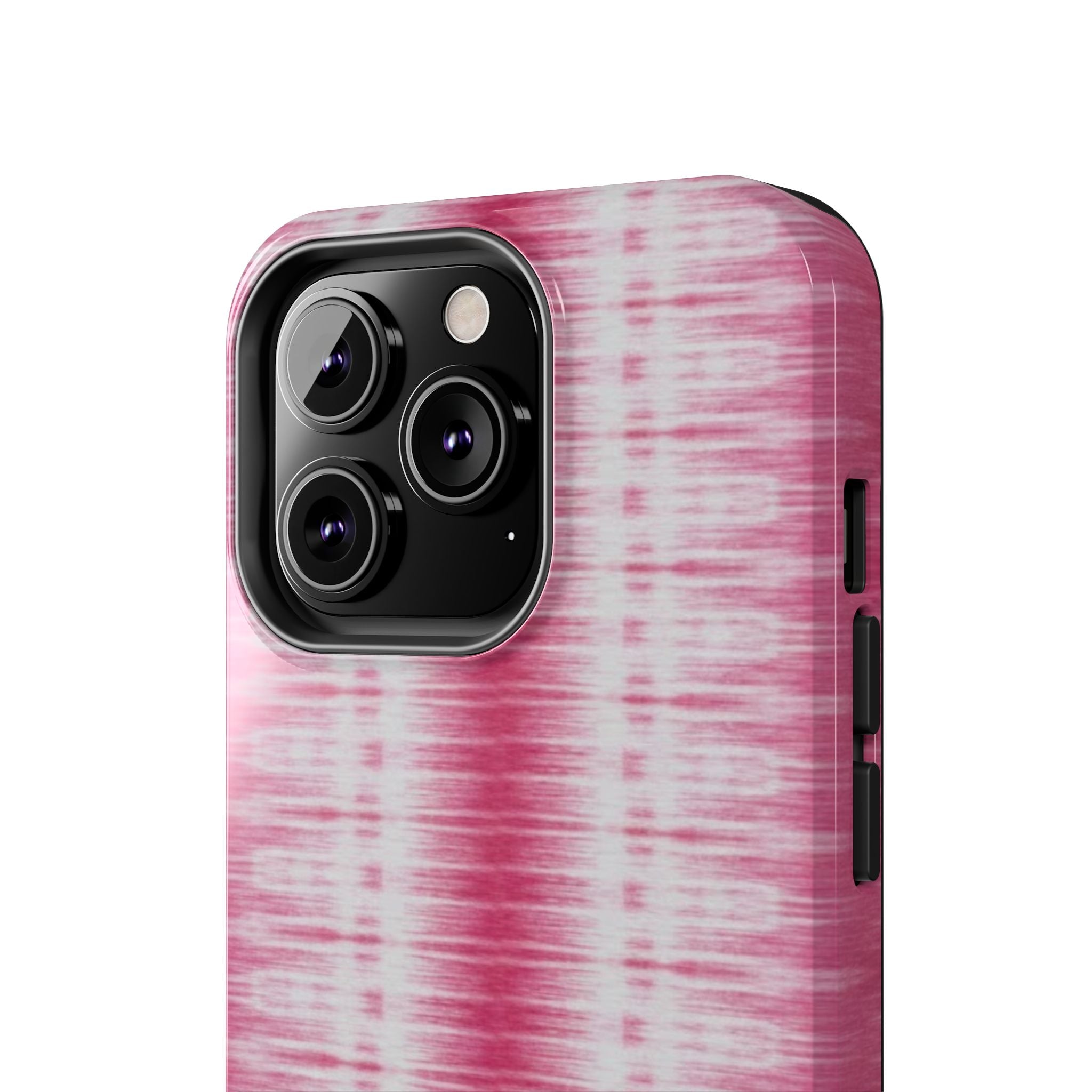 Pink Woven Texture iPhone Case
