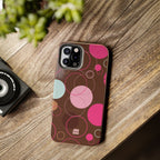 Spiral Pop iPhone Case | Brown