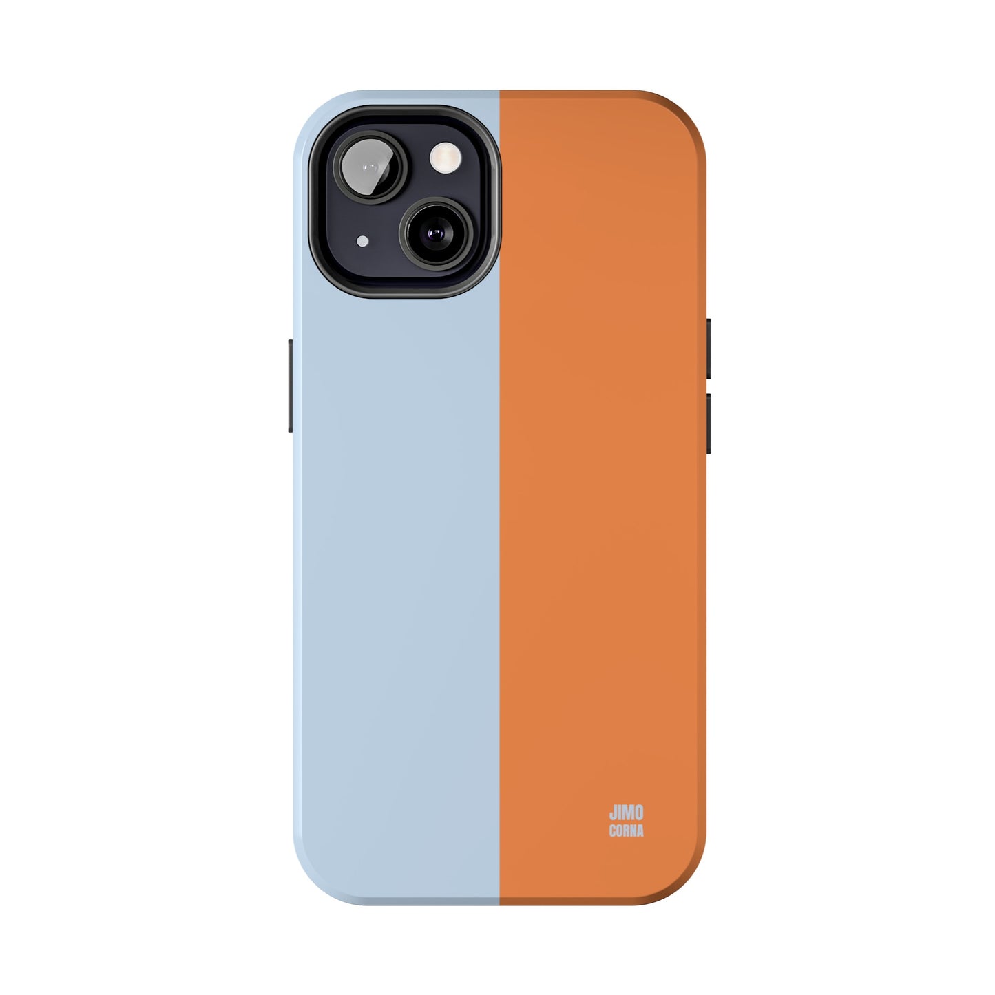 Orange and Blue Color Block