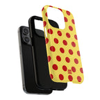Big Polka Dot | Yellow and Red