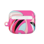 Pink Tropic Swirl AirPods Case