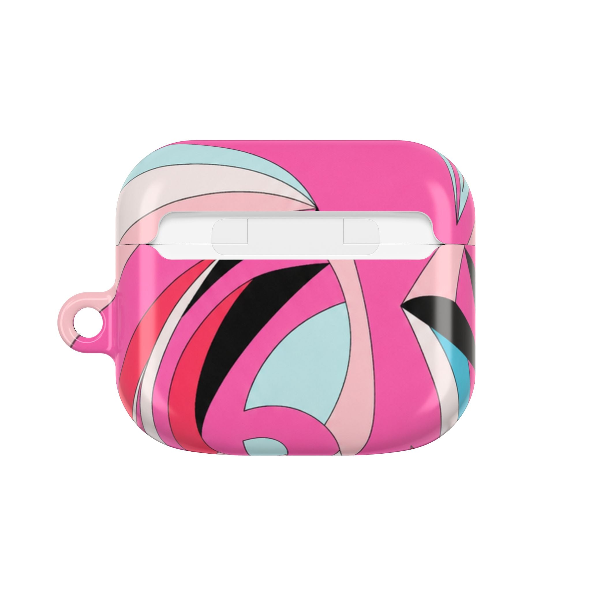 Pink Tropic Swirl AirPods Case