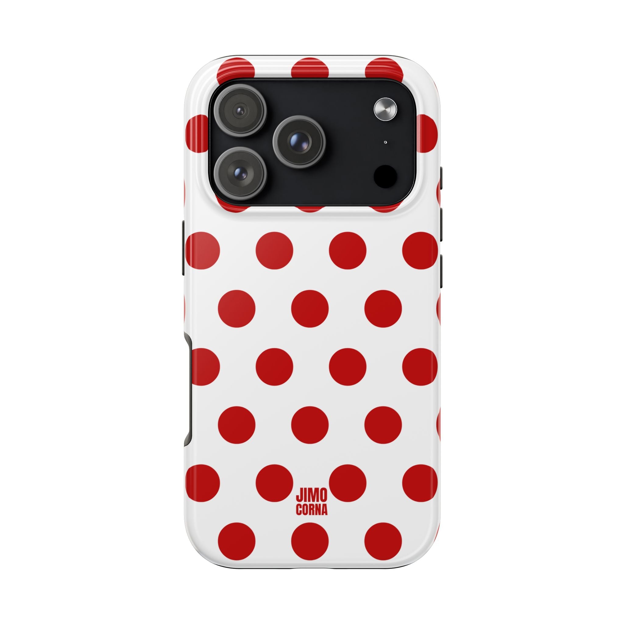 Big Polka Dot | White and Red