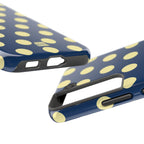 Big Polka Dot | Blue and Cream