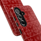 Holiday Knit | Red Samsung Galaxy Case