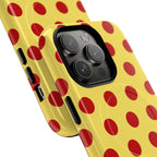 Big Polka Dot | Yellow and Red