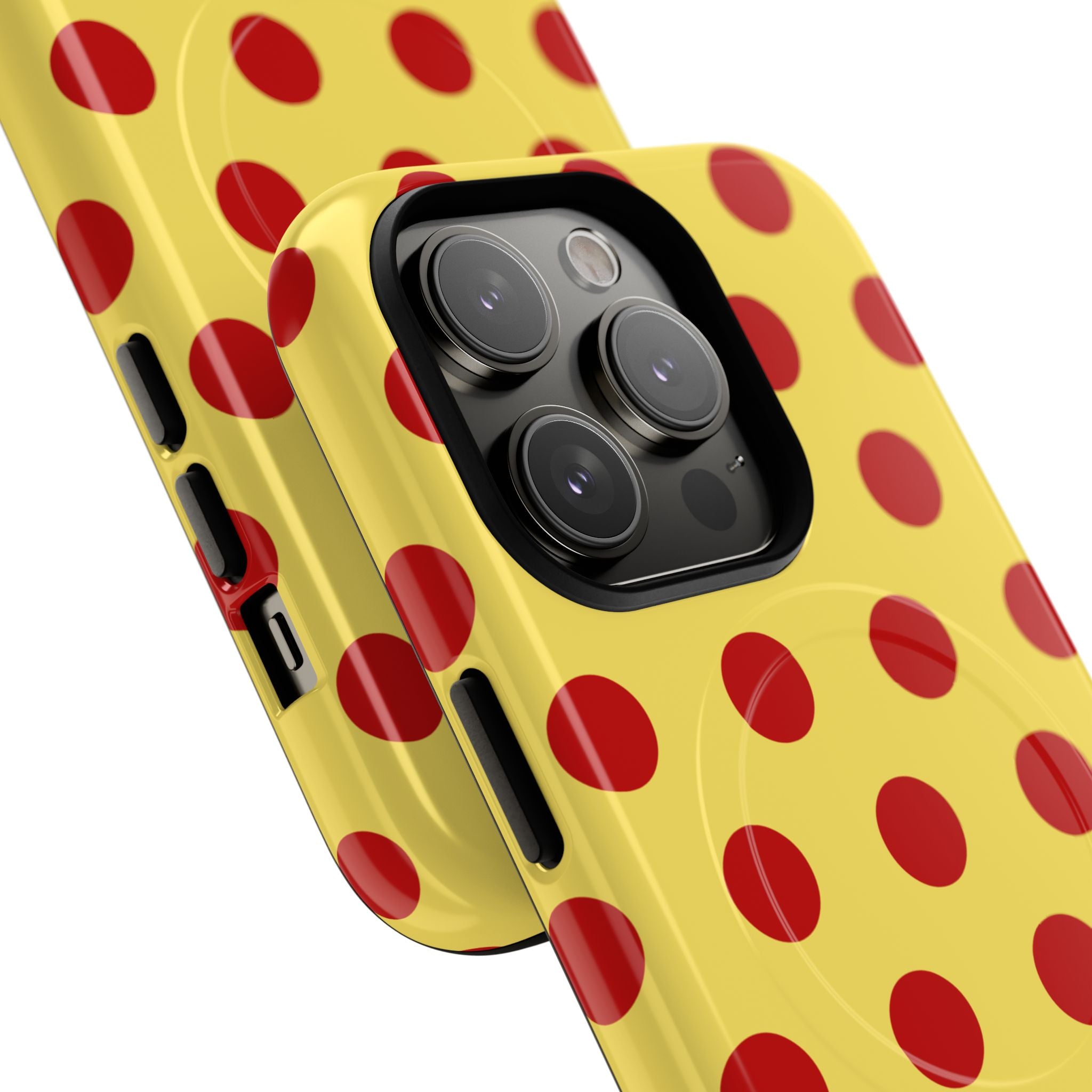 Big Polka Dot | Yellow and Red