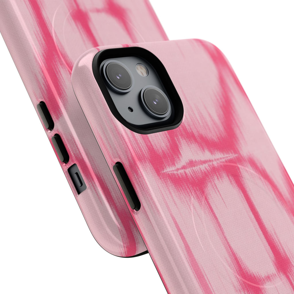 Taupe MagSafe iPhone Case | Pink