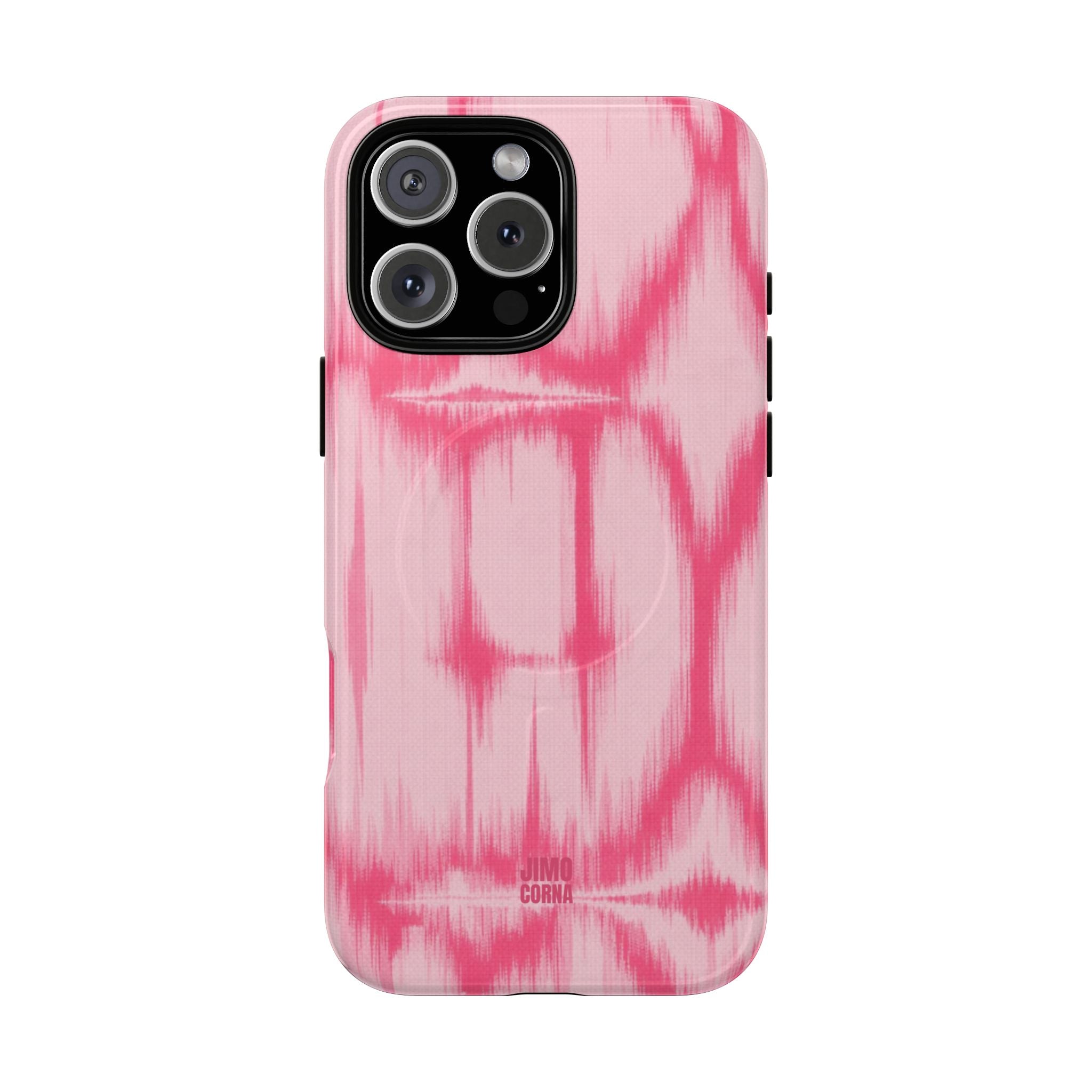 Taupe MagSafe iPhone Case | Pink