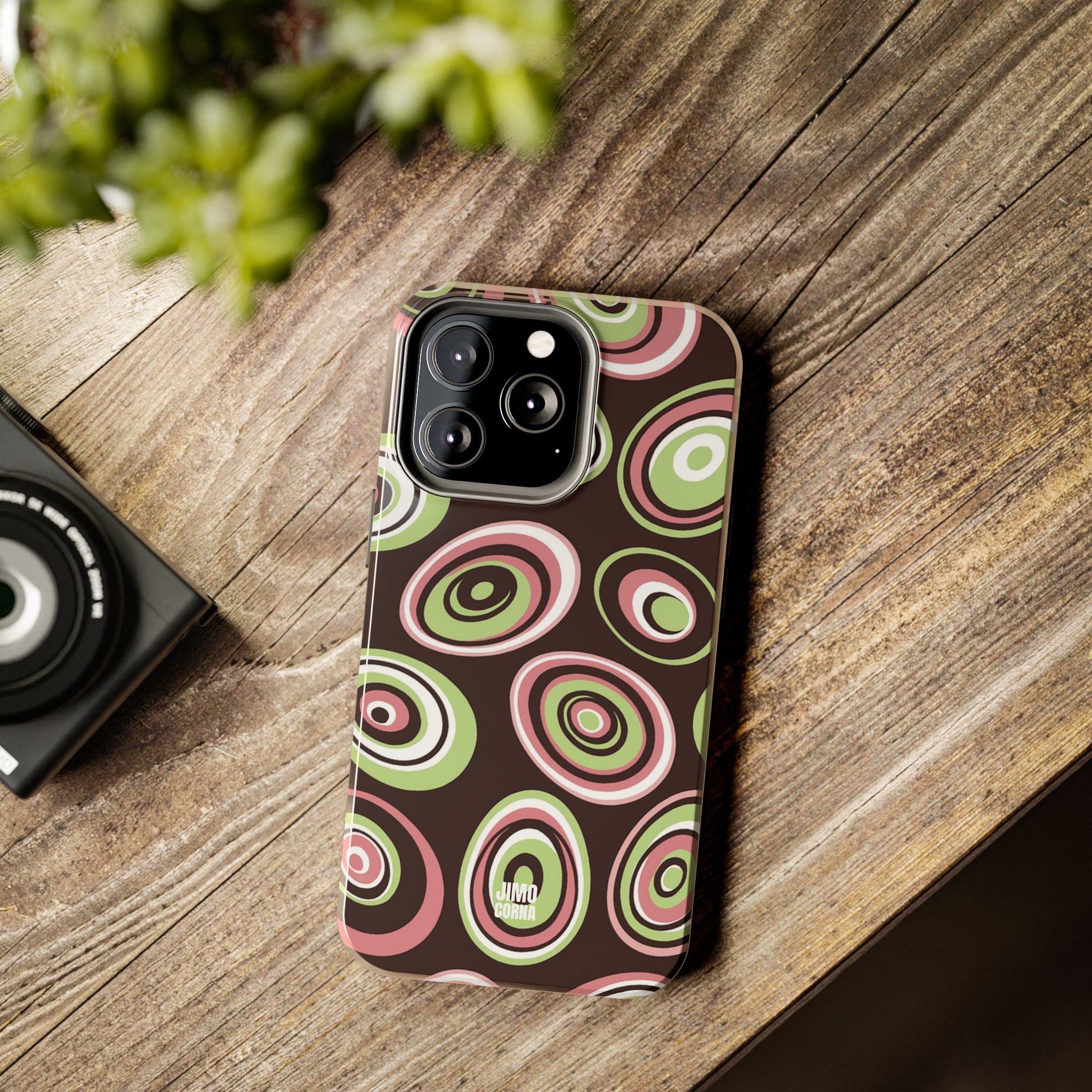 Groovy Orbits iPhone Case