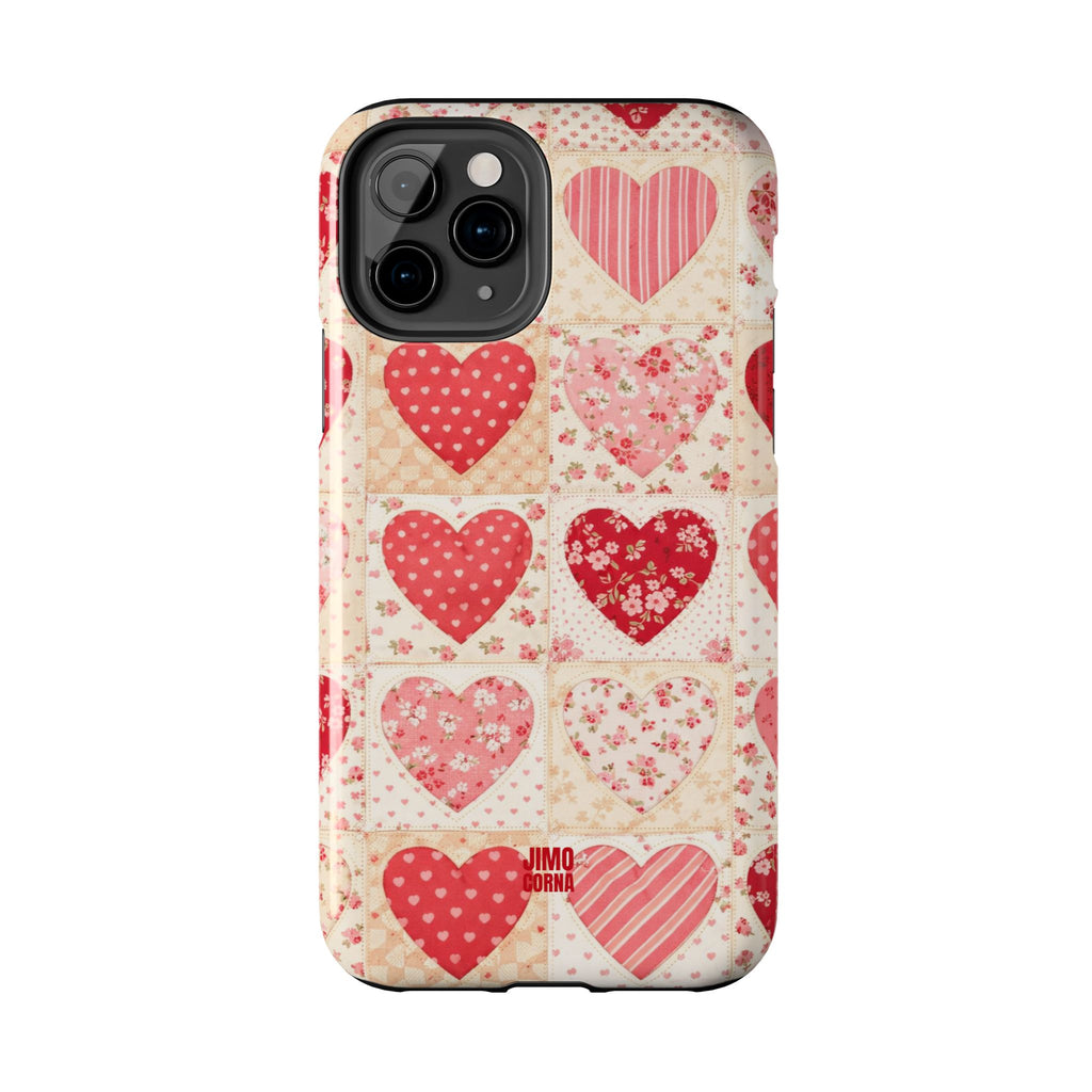 Sweetheart Patchwork iPhone Case