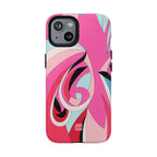 Pink Tropic Swirl MagSafe iPhone Case