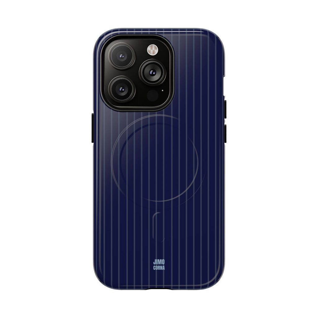 Navy Blue Soft Striped