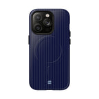 Navy Blue Soft Striped