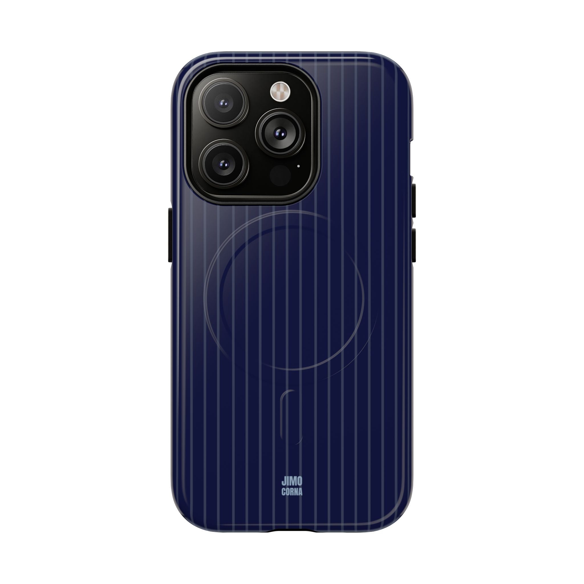 Navy Blue Soft Striped