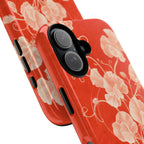 Red Flora MagSafe iPhone Case
