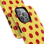Big Polka Dot | Yellow and Red