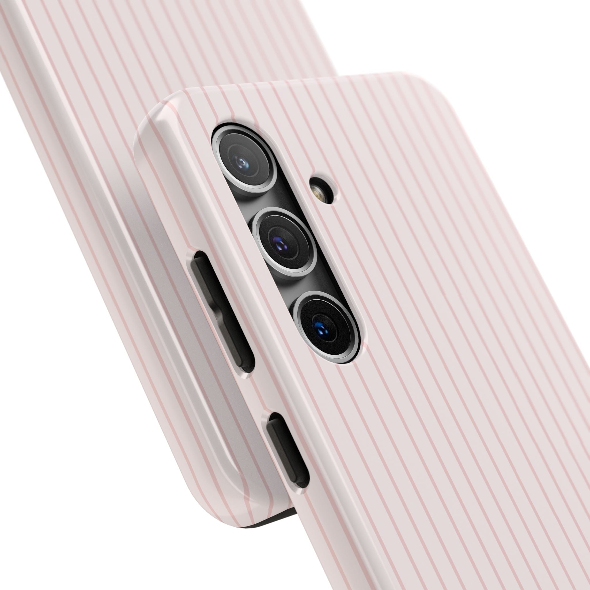Baby Pink Soft Stripes