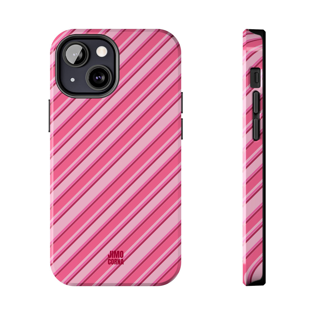 Angelina Stripes | Hot Pink - iPhone Case