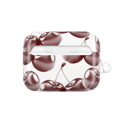 Red Retro Cherries AirPods Case