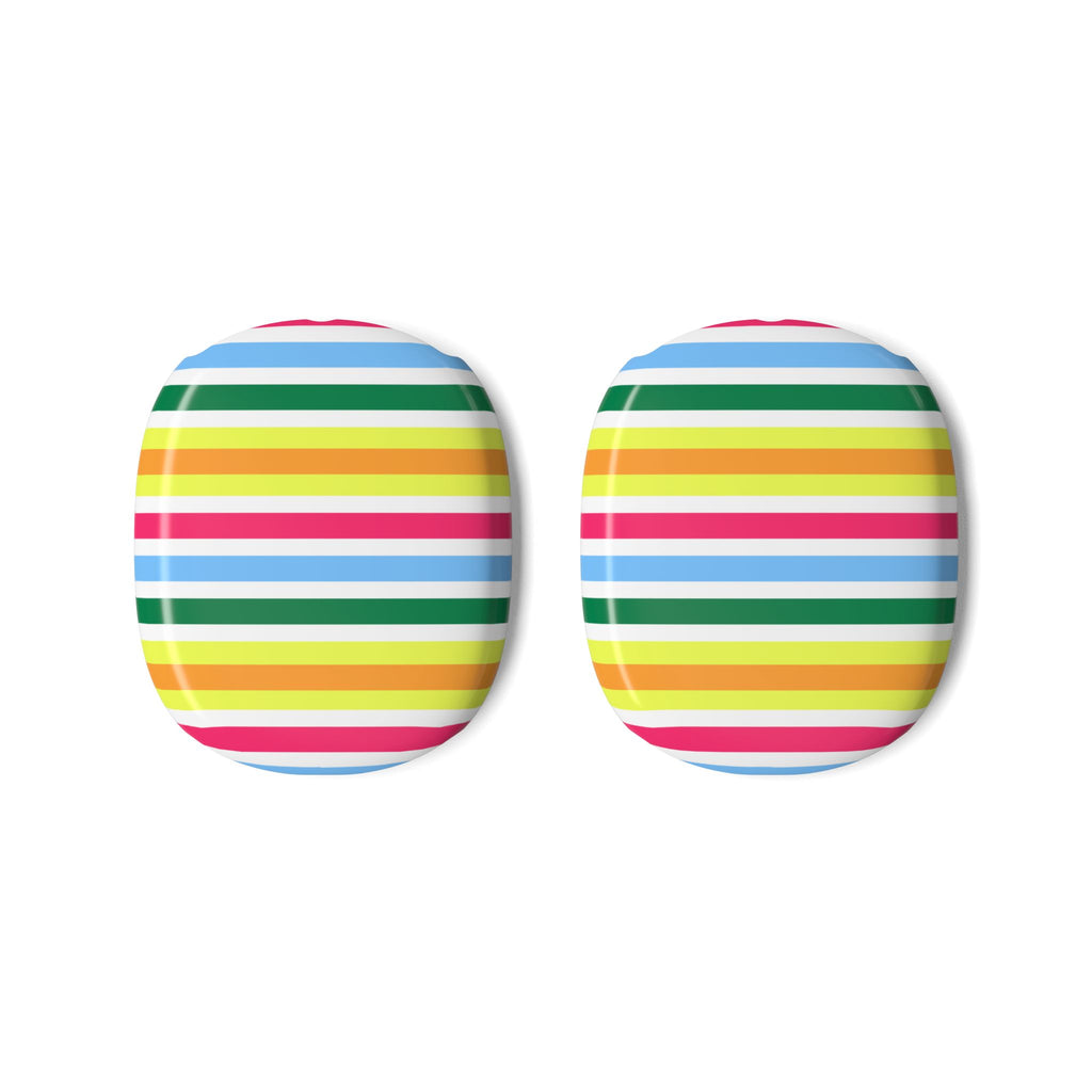 Rainbow Sorbet Stripe AirPods Max Covers