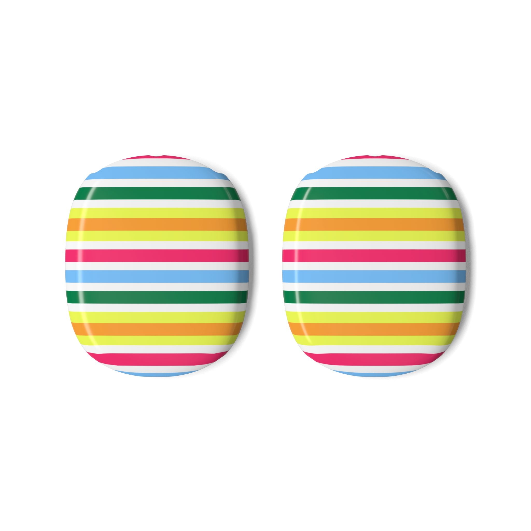 Rainbow Sorbet Stripe AirPods Max Covers