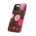 Spiral Pop iPhone Case | Brown