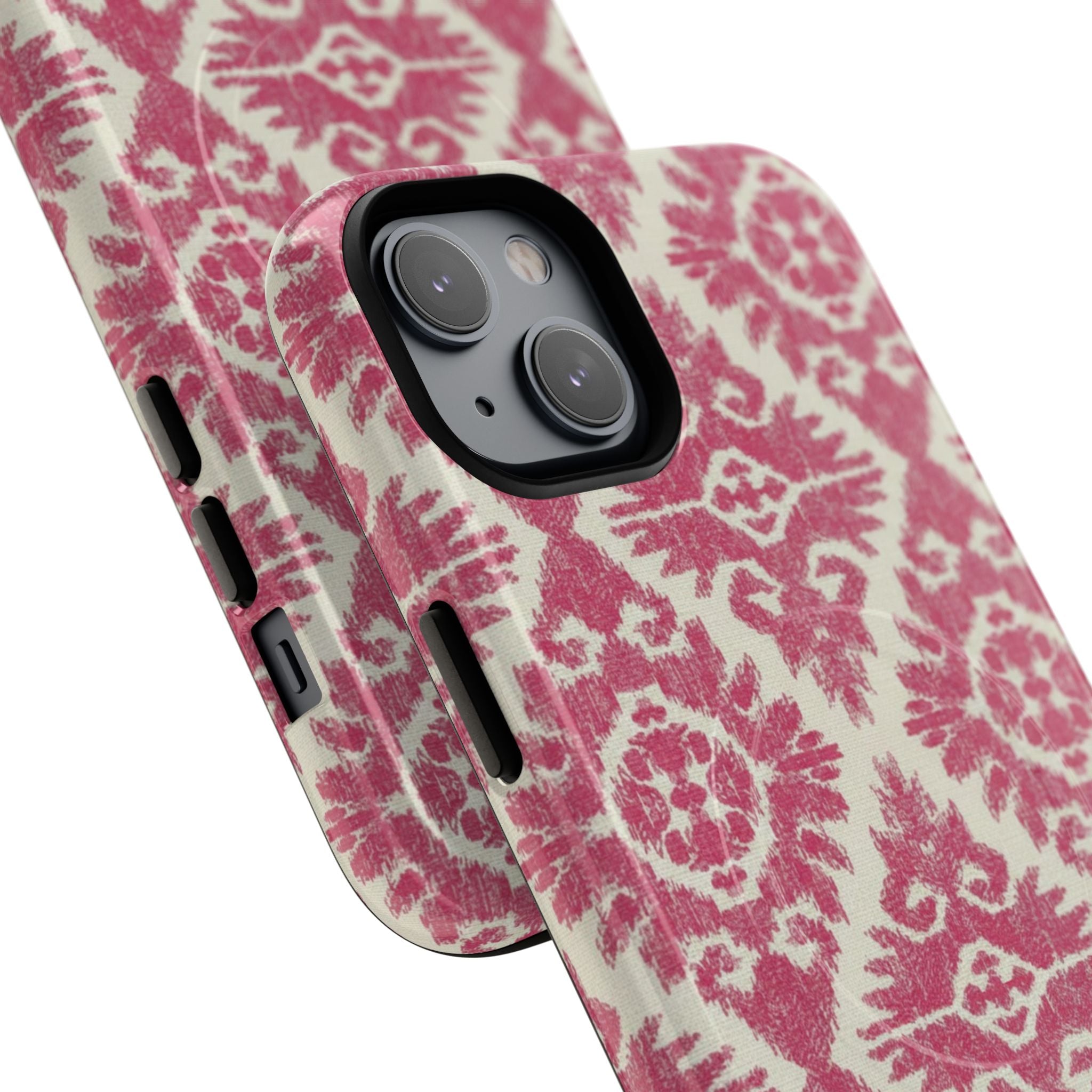 Damask MagSafe iPhone Case | Pink