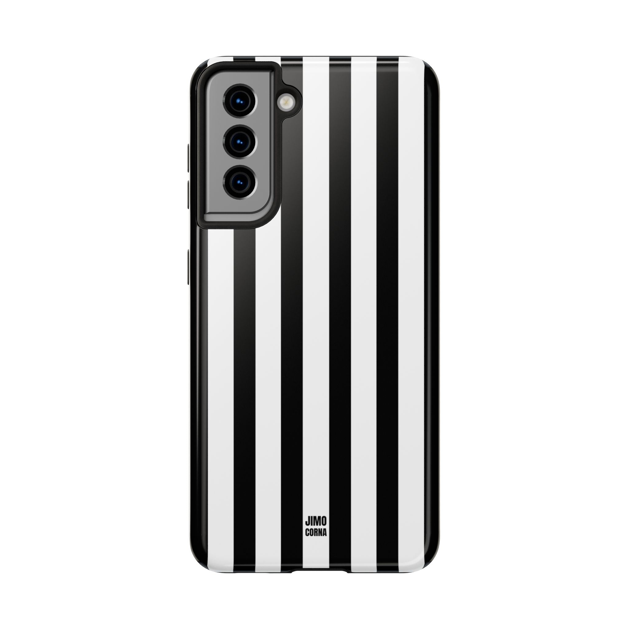 Bold Stripes Samsung Galaxy Case | Black and White