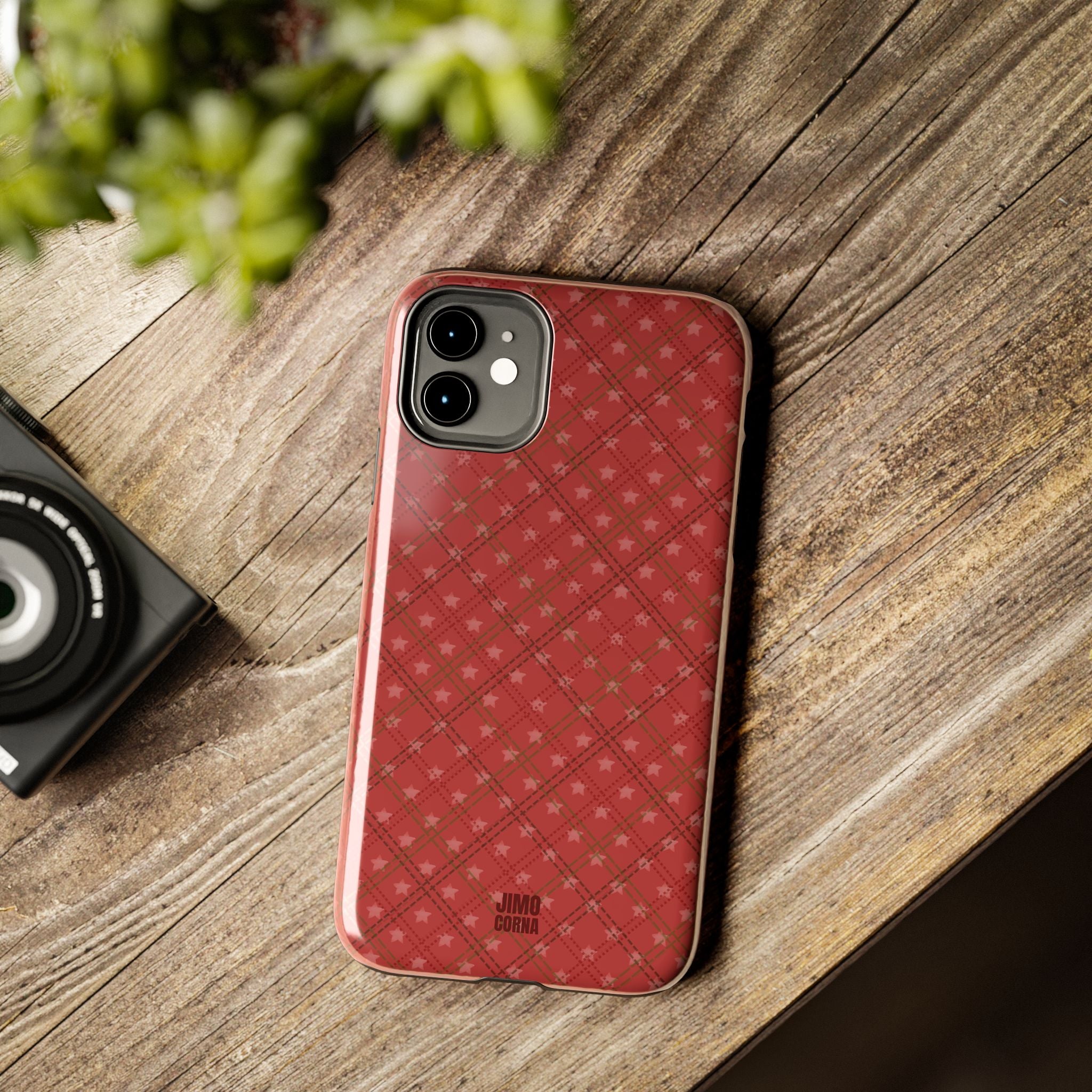 Starry Plaid iPhone Case